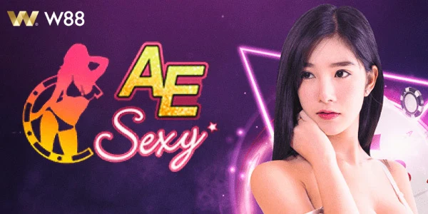 Trải nghiệm người chơi thú vị cùng các bàn chơi live casino trên Sảnh Casino AE Sexy W88.